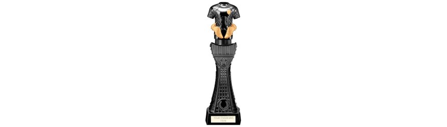 BLACK VIPER STRIP TOWER RESIN TROPHY - 3 SIZES - 25.5CM - 32CM BLACK VIPER STRIP TOWER RESIN TROPHY - 3 SIZES - 25.5CM - 32CM